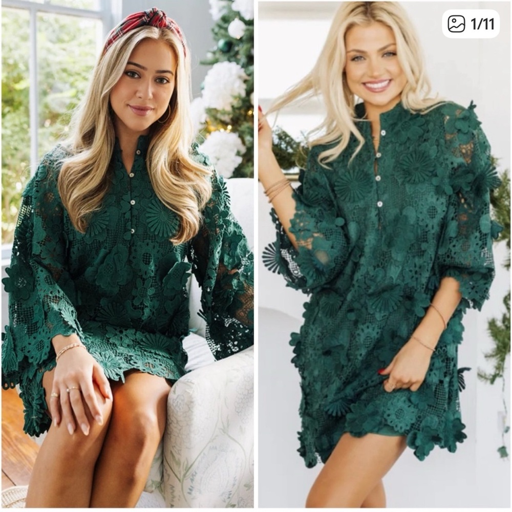 J Marie Emerald Green Seraphina Dress